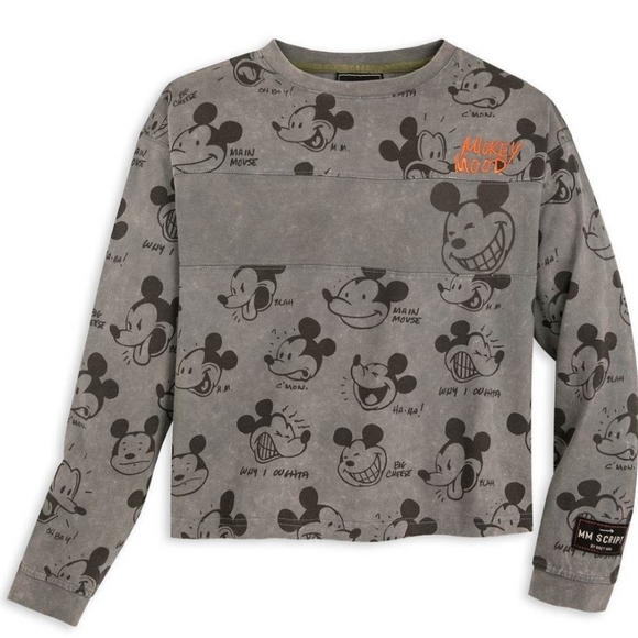 DisneyParks LE Mickey Mouse Long Sleeve Shirt Artist Series by Bret Iwan Size 2X - Picture 3 of 3